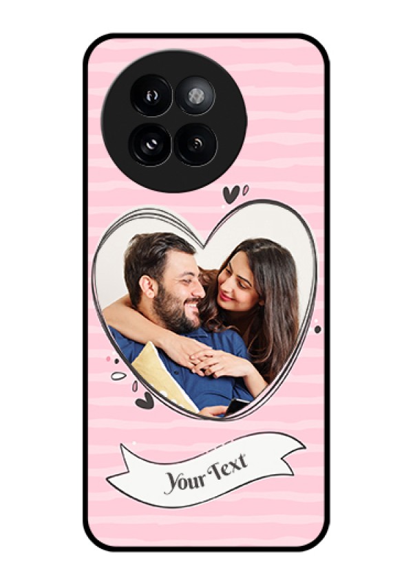 Xiaomi 14 Civi Custom Glass Phone Case - Vintage Heart Design
