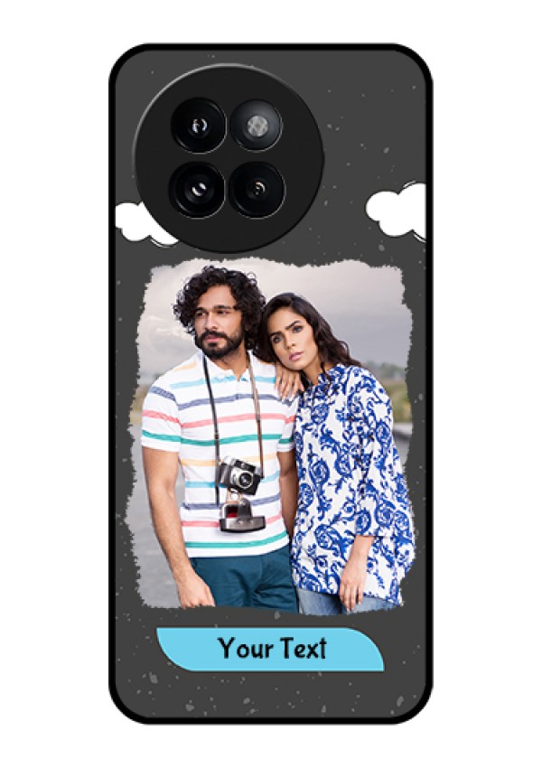 Xiaomi 14 Civi Custom Glass Phone Case - Splashes With Love Doodles Design