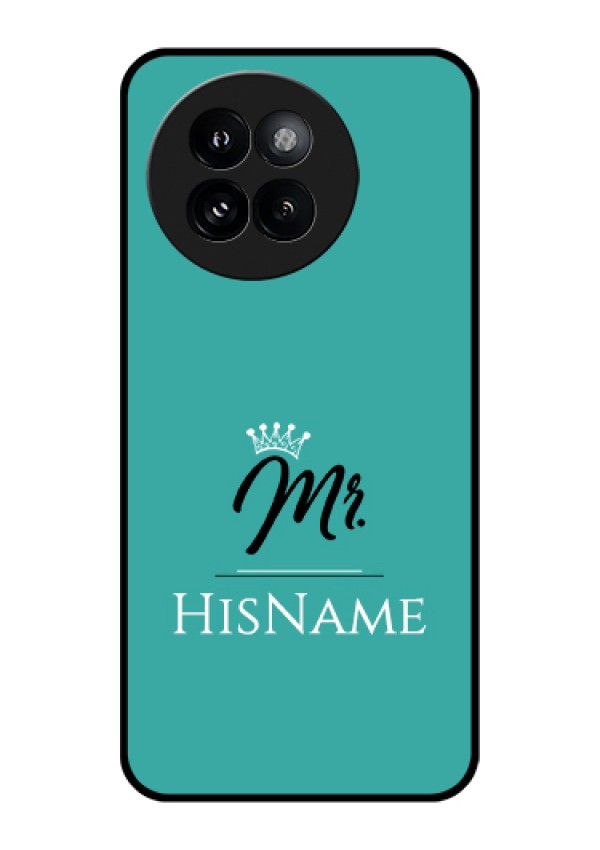 Xiaomi 14 Civi Custom Glass Phone Case - Mr With Name Design