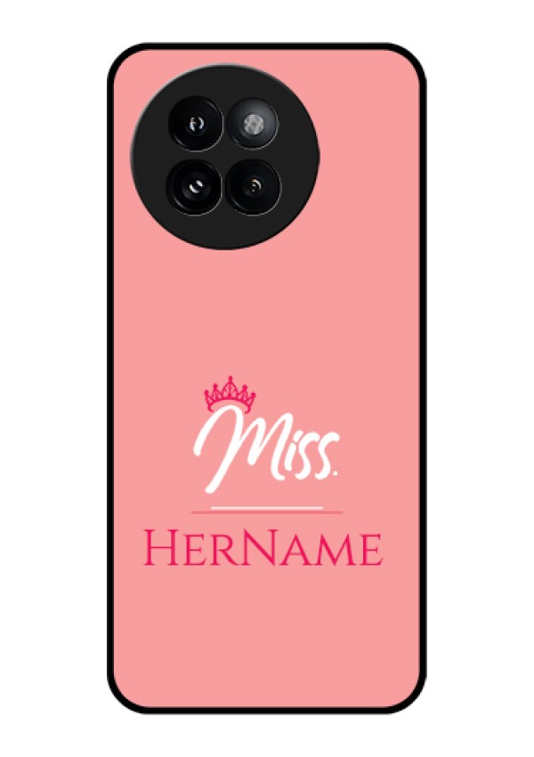 Xiaomi 14 Civi Custom Glass Phone Case - Mrs With Name Design