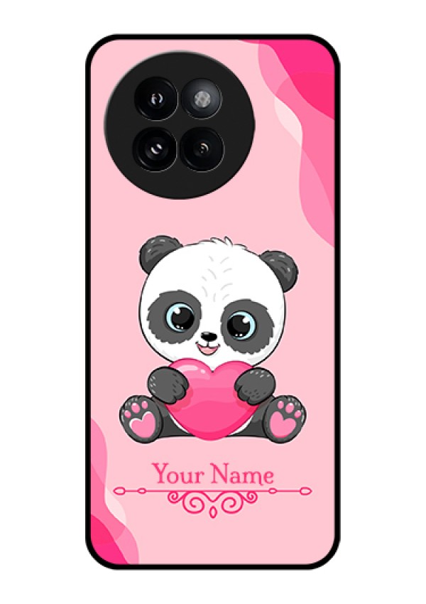 Xiaomi 14 Civi Custom Glass Phone Case - Cute Panda Design