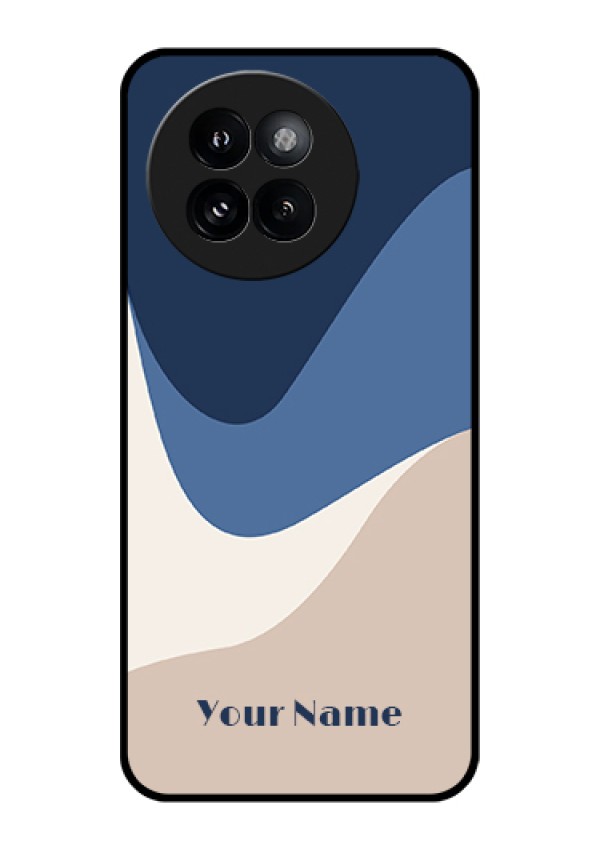 Xiaomi 14 Civi Custom Glass Phone Case - Abstract Drip Art Design