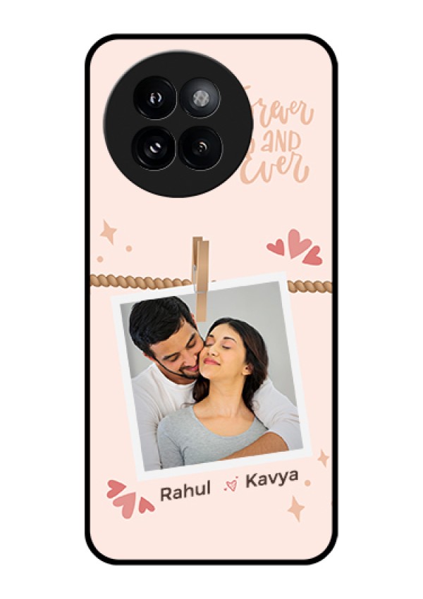 Xiaomi 14 Civi Custom Glass Phone Case - Forever And Ever Love Design