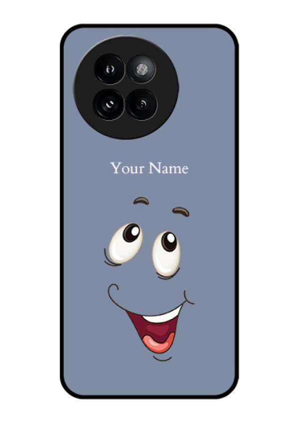 Xiaomi 14 Civi Custom Glass Phone Case - Laughing Cartoon Face Design