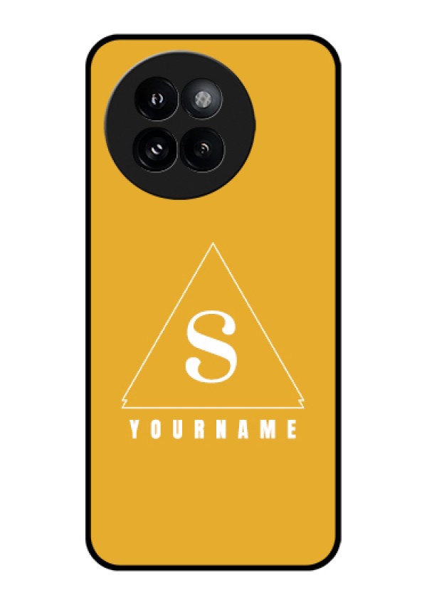 Xiaomi 14 Civi Custom Glass Phone Case - Simple Triangle Design
