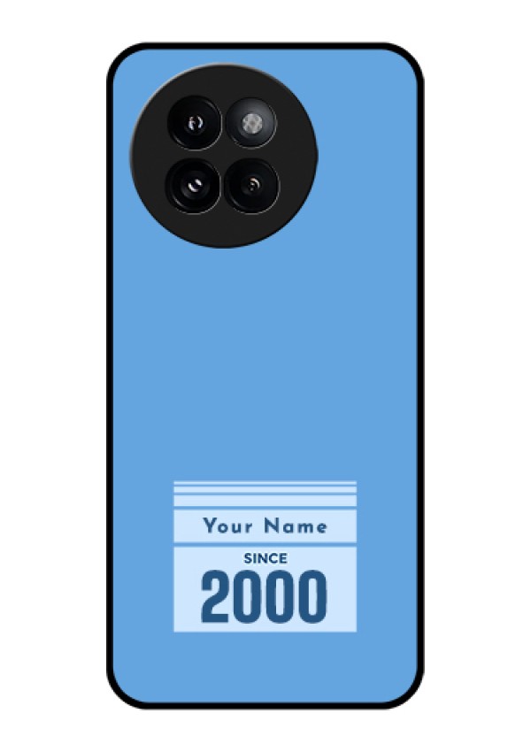 Xiaomi 14 Civi Custom Glass Phone Case - Custom Year Of Birth Design