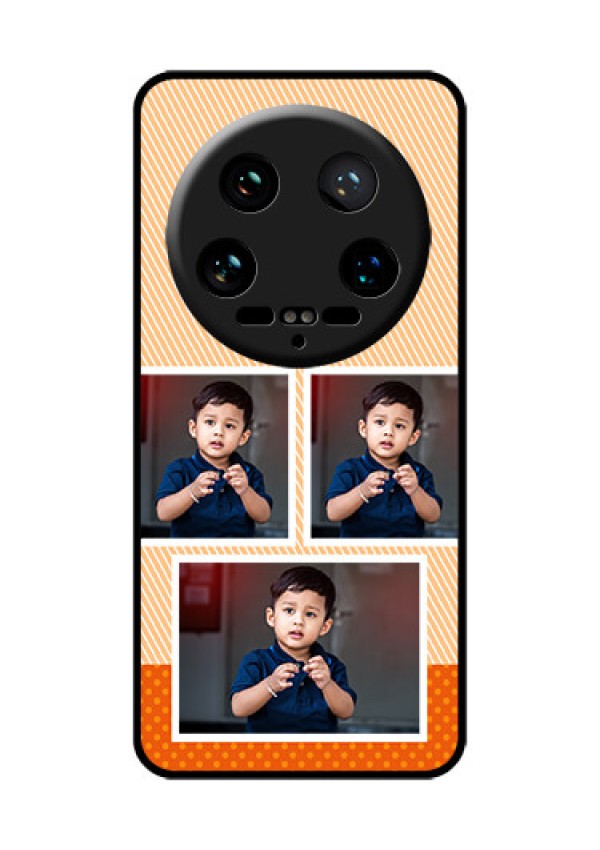Xiaomi 14 Ultra Custom Glass Phone Case - Bulk Photos Upload Design