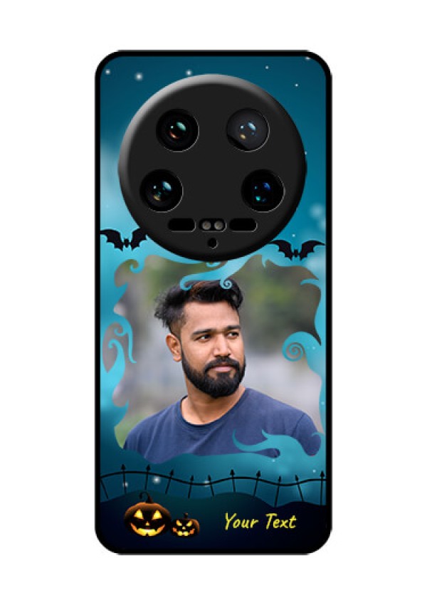 Xiaomi 14 Ultra Custom Glass Phone Case - Halloween Frame Design