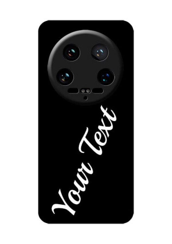 Xiaomi 14 Ultra Custom Glass Phone Case - With Your Name Design