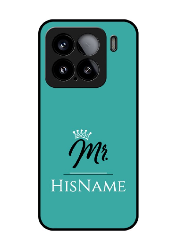 Xiaomi 15 5G Custom Glass Phone Case - Mr With Name Design