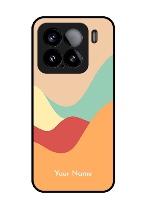 Xiaomi 15 5G Custom Glass Phone Case - Ocean Waves Multi - Colour Design