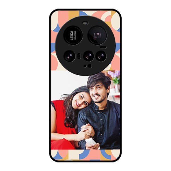 Xiaomi 15 Ultra 5G Custom Glass Phone Case - Semi - Circle Maze Pattern Design