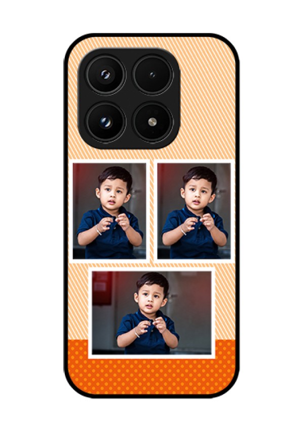 Xiaomi 17 5G Custom Glass Phone Case - Bulk Photos Upload Design
