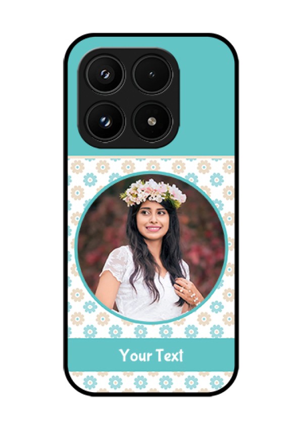 Xiaomi 17 5G Custom Glass Phone Case - Beautiful Flowers Design