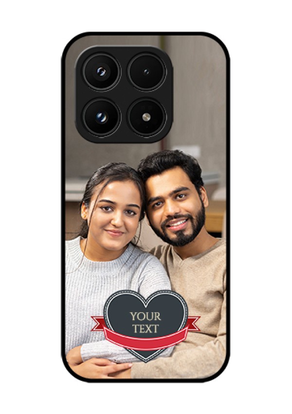 Xiaomi 17 5G Custom Glass Phone Case - Just Married Couple Design