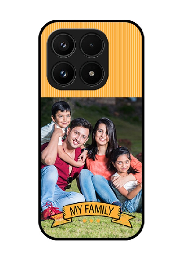 Xiaomi 17 5G Custom Glass Phone Case - My Family Design