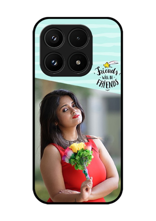 Xiaomi 17 5G Custom Glass Phone Case - Friends Picture Icon Design