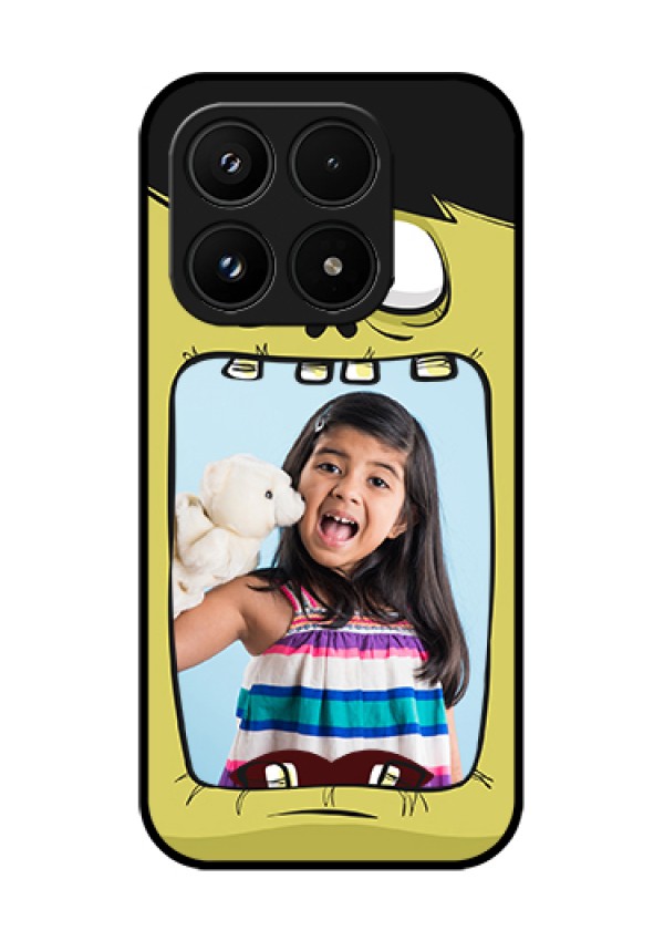 Xiaomi 17 5G Custom Glass Phone Case - Cartoon Monster Back Case Design