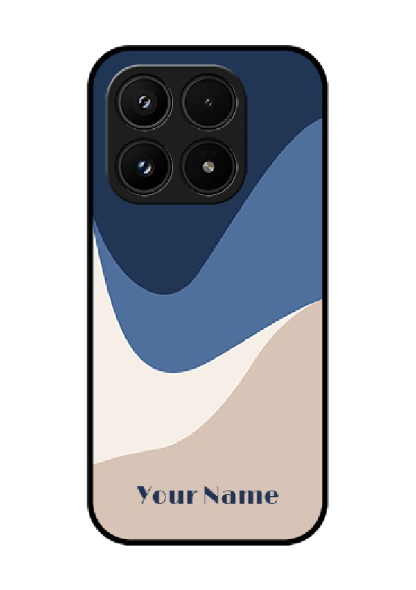 Xiaomi 17 5G Custom Glass Phone Case - Abstract Drip Art Design