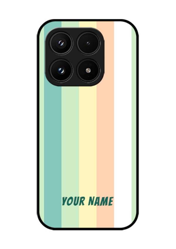 Xiaomi 17 5G Custom Glass Phone Case - Multi - Colour Stripes Design