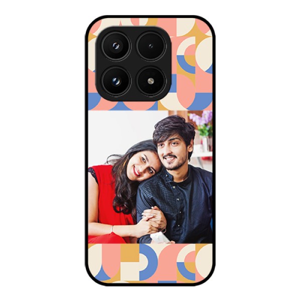 Xiaomi 17 5G Custom Glass Phone Case - Semi - Circle Maze Pattern Design