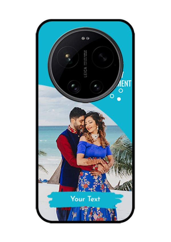 Xiaomi 17 Ultra 5G Custom Glass Phone Case - Happy Moment Design