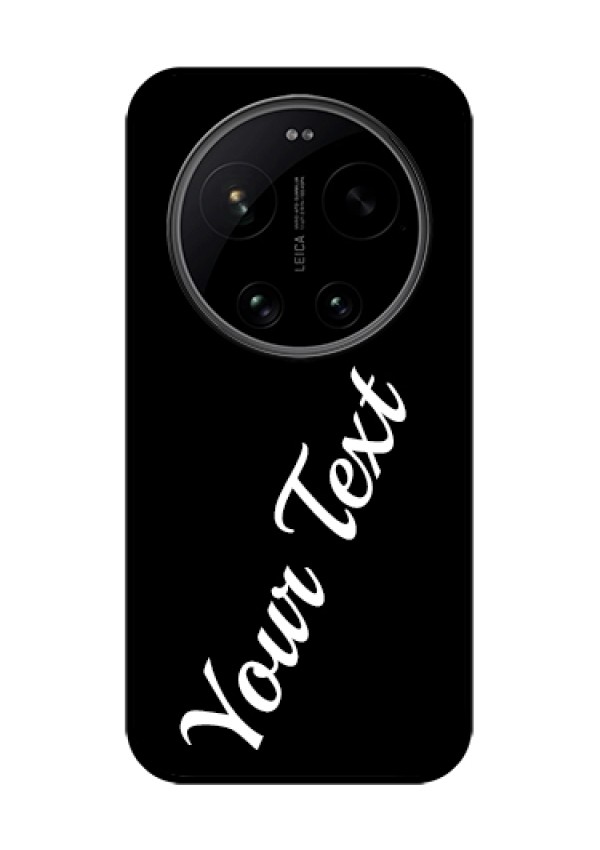 Xiaomi 17 Ultra 5G Custom Glass Phone Case - With Your Name Design