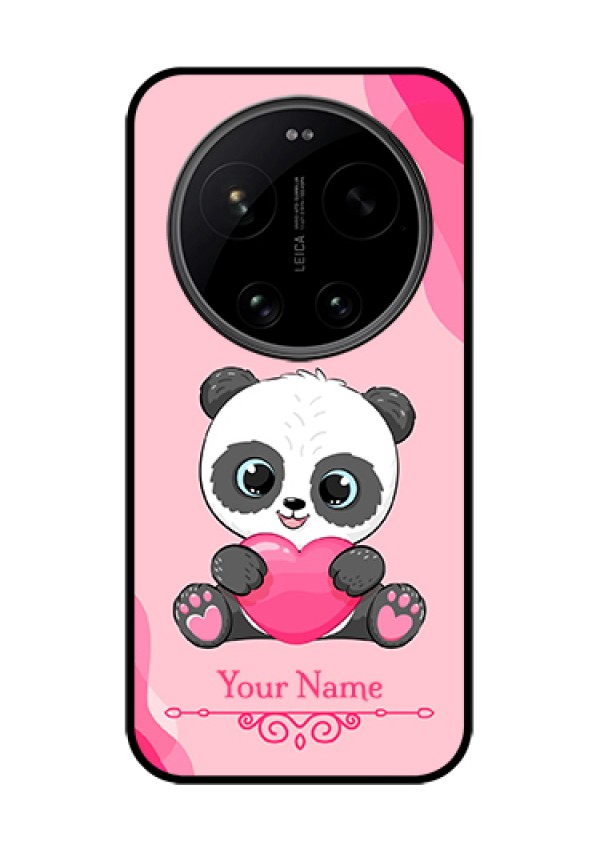 Xiaomi 17 Ultra 5G Custom Glass Phone Case - Cute Panda Design