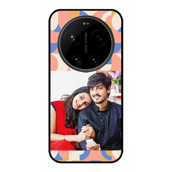 Xiaomi 17 Ultra 5G Custom Glass Phone Case - Semi - Circle Maze Pattern Design
