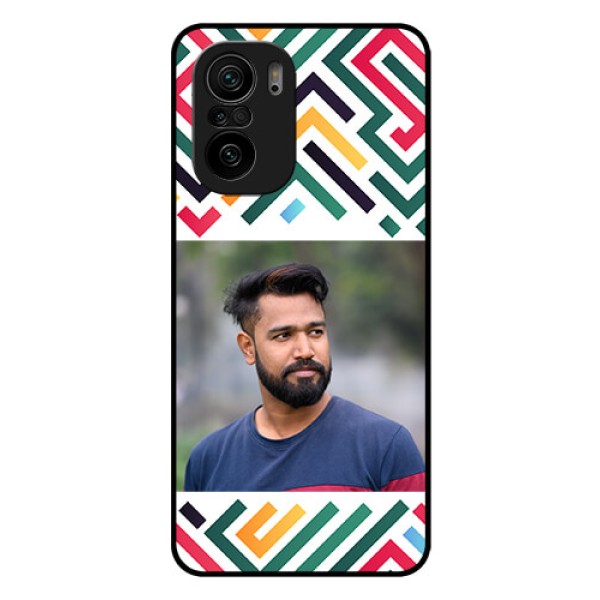 Xiaomi Mi 11X 5G Personalized Glass Phone Case - Colorful Maze Pattern Design Xiaomi Mi 11X 5G Personalized Glass Phone Case - Colorful Maze Pattern Design