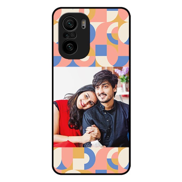 Xiaomi Mi 11X 5G Photo Printing on Glass Case - Semi-circle Maze Pattern Design