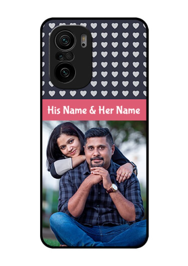 Mi 11x Pro 5G Custom Glass Mobile Case - Love Symbols Design