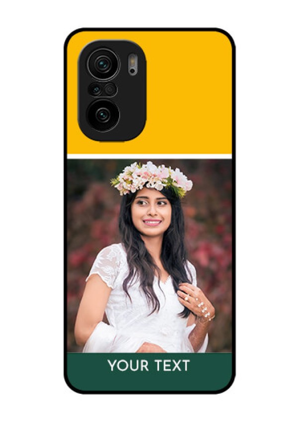 Mi 11x Pro 5G Photo Printing on Glass Case - Love You Design