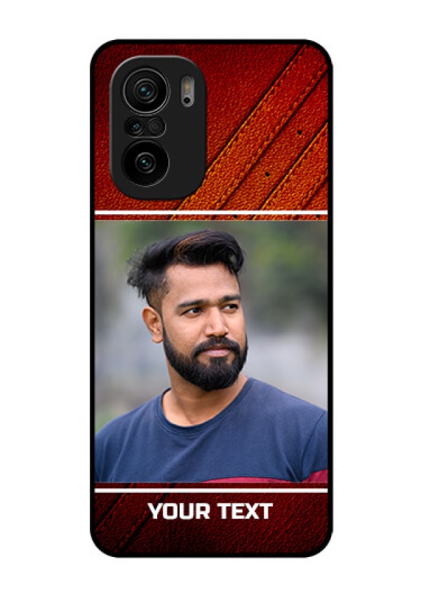Mi 11x Pro 5G Personalized Glass Phone Case - Leather Phone Case Design