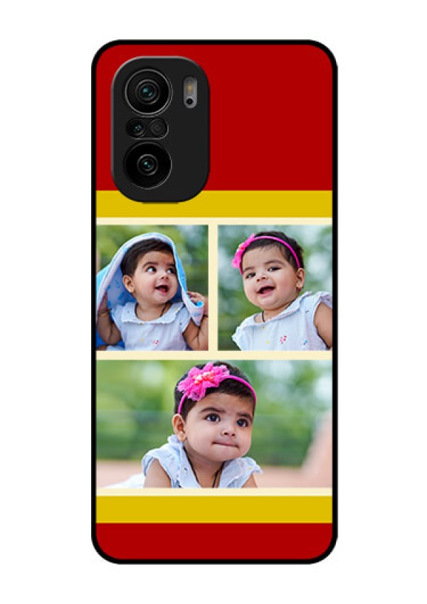 Mi 11x Pro 5G Custom Glass Mobile Case - Multiple Pic Upload Design