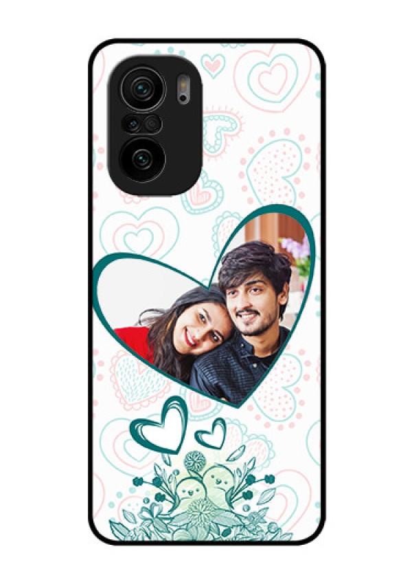 Mi 11x Pro 5G Photo Printing on Glass Case - Premium Couple Design