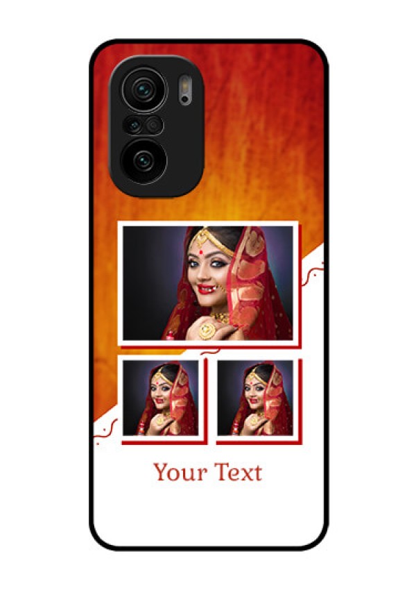 Mi 11x Pro 5G Custom Glass Phone Case - Wedding Memories Design