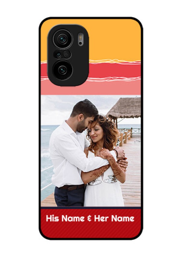 Mi 11x Pro 5G Custom Glass Mobile Case - Colorful Case Design