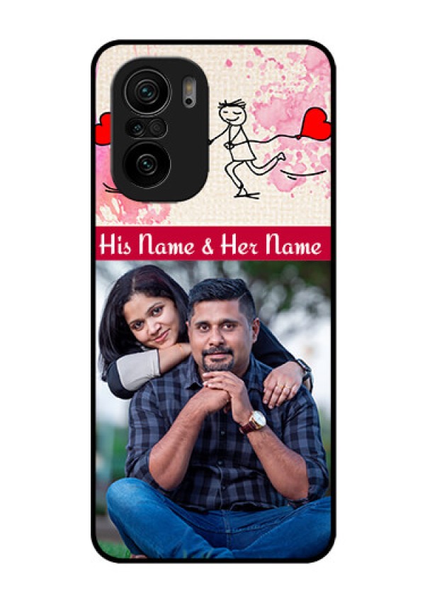 Mi 11x Pro 5G Photo Printing on Glass Case - You and Me Case Design