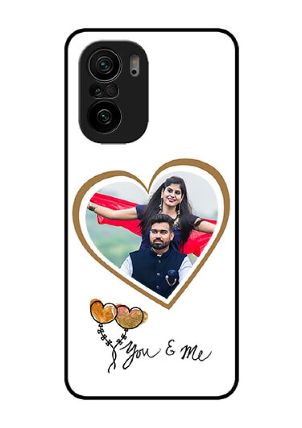 Mi 11x Pro 5G Custom Glass Mobile Case - You & Me Design