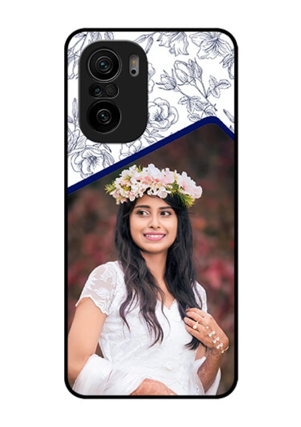 Mi 11x Pro 5G Personalized Glass Phone Case - Premium Floral Design