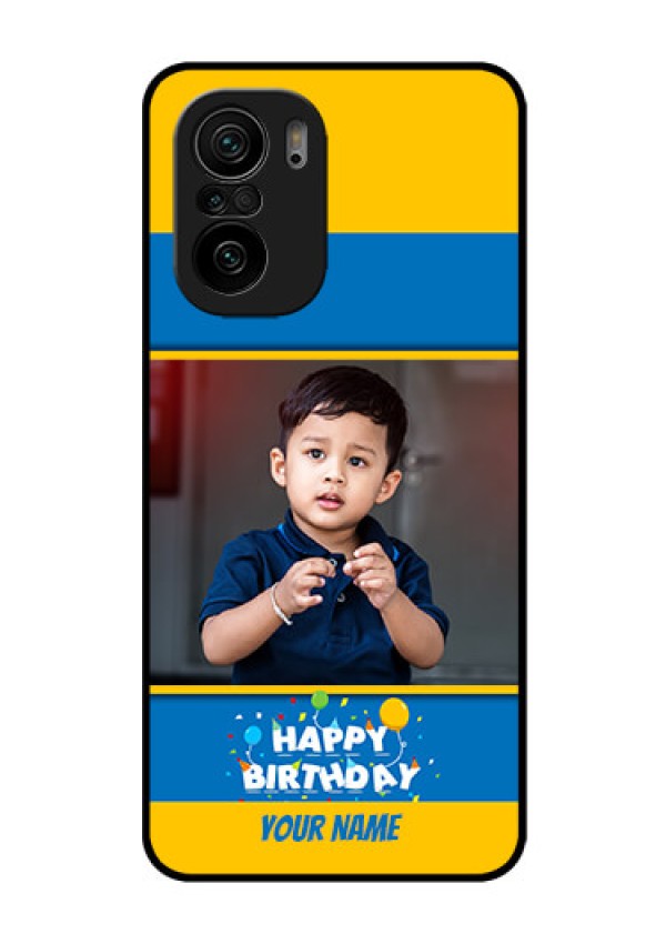 Mi 11x Pro 5G Custom Glass Mobile Case - Birthday Wishes Design