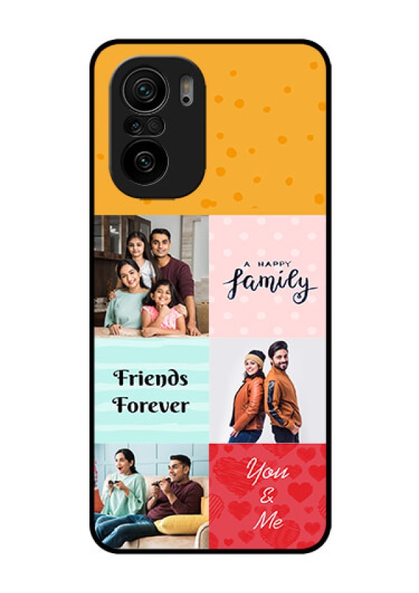 Mi 11x Pro 5G Personalized Glass Phone Case - Images with Quotes Design