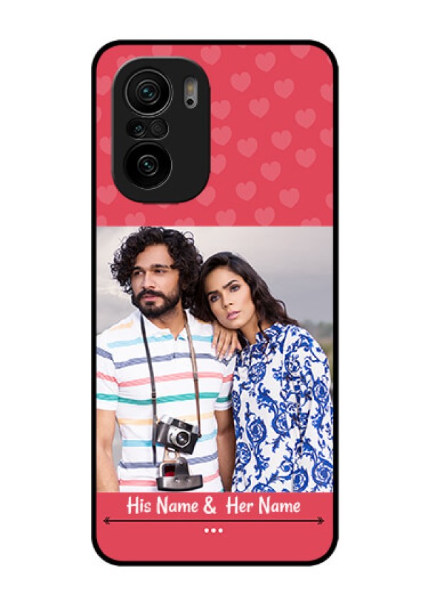 Mi 11x Pro 5G Photo Printing on Glass Case - Simple Love Design