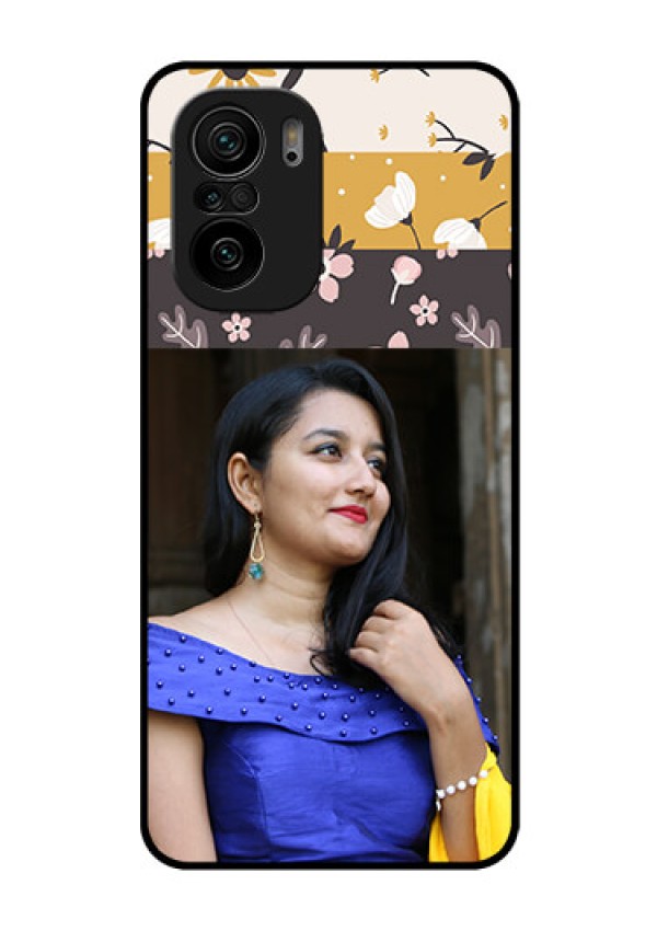 Mi 11x Pro 5G Custom Glass Phone Case - Stylish Floral Design