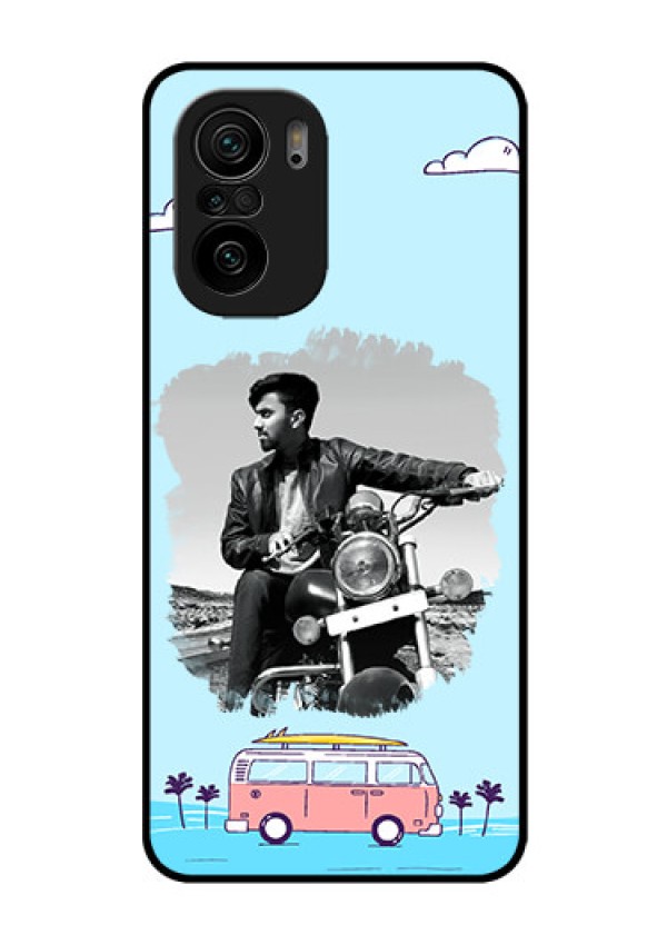Mi 11x Pro 5G Photo Printing on Glass Case - Travel & Adventure Design