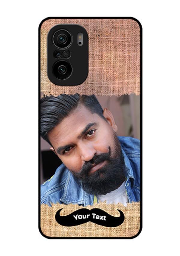 Mi 11x Pro 5G Personalized Glass Phone Case - with Texture Design