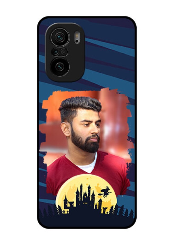 Mi 11x Pro 5G Photo Printing on Glass Case - Halloween Witch Design 