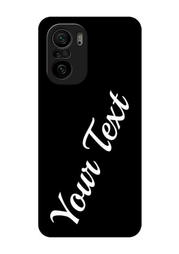 Mi 11x Pro 5G Custom Glass Mobile Cover with Your Name