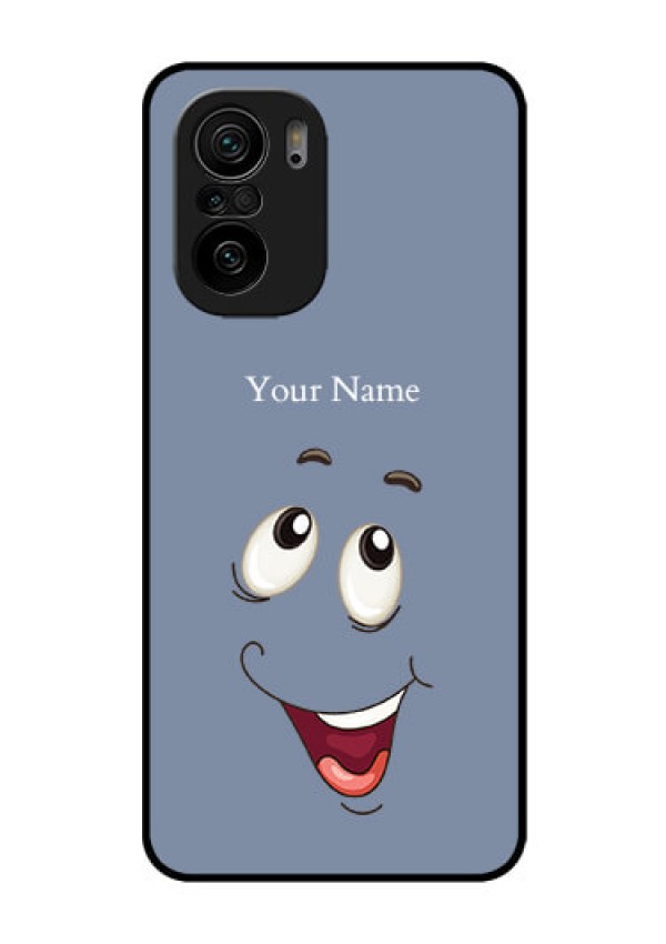 Xiaomi Mi 11X Pro 5G Photo Printing on Glass Case - Laughing Cartoon Face Design